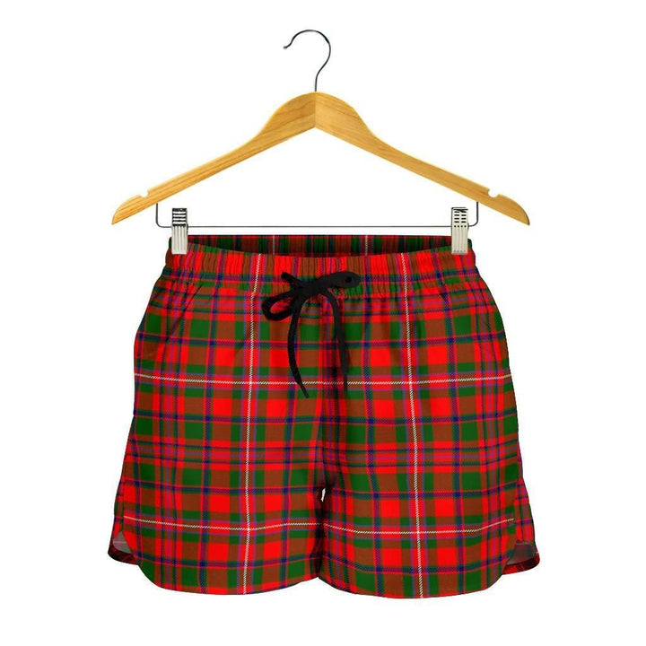 Scottish MacKinnon Modern Clan Tartan Women Shorts
