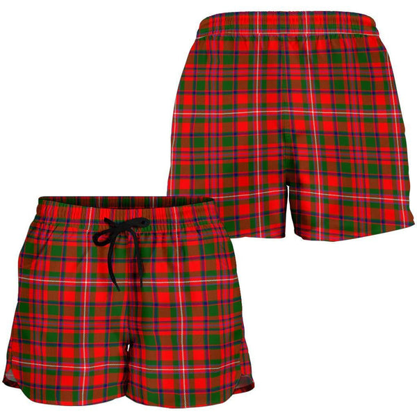 Scottish MacKinnon Modern Clan Tartan Women Shorts