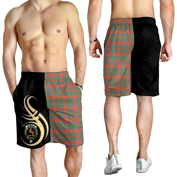 Scottish MacKintosh Ancient Clan Crest Tartan Believe in Me Men's Shorts