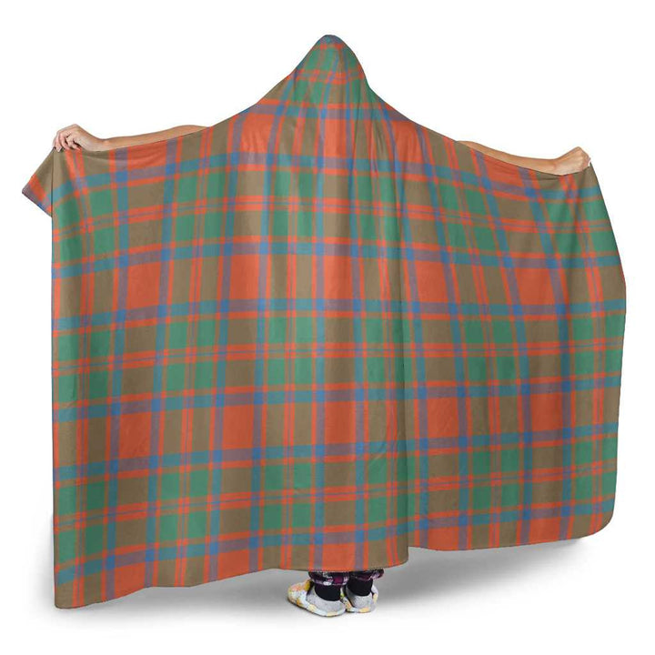 Scottish MacKintosh Ancient Clan Tartan Hooded Blanket Tartan Plaid 2