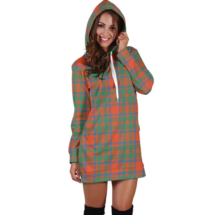 Scottish MacKintosh Ancient Clan Tartan Hoodie Dress