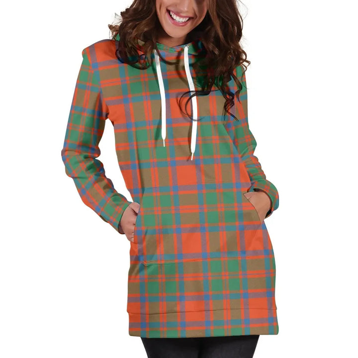 Scottish MacKintosh Ancient Clan Tartan Hoodie Dress