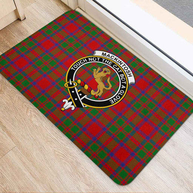 Scottish MacKintosh Clan Crest Tartan Door Mat Tartan Plaid 2