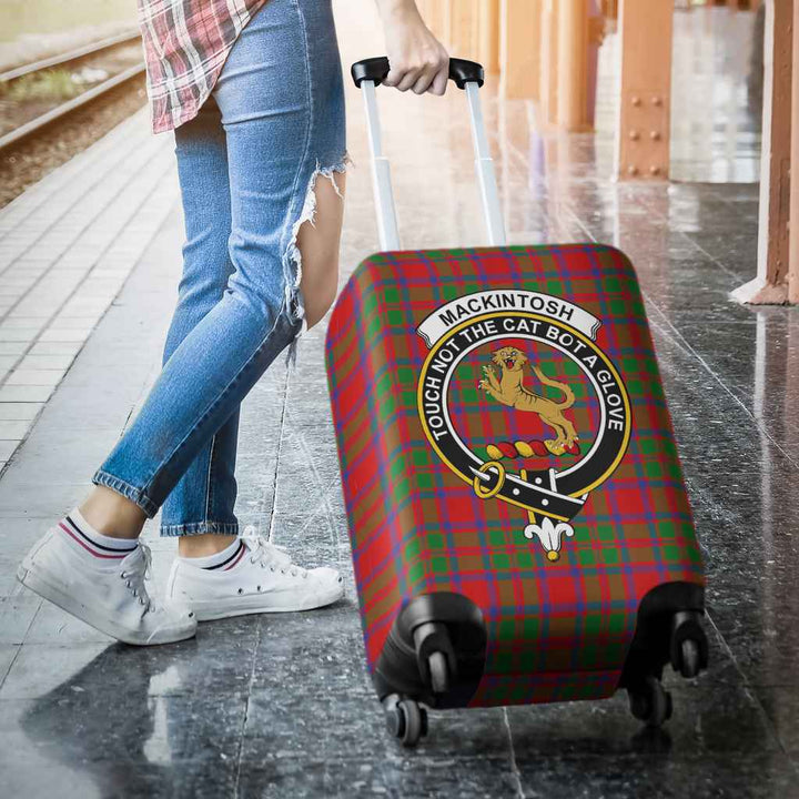 Scottish MacKintosh Clan Crest Tartan Luggage Cover Tartan Plaid 3