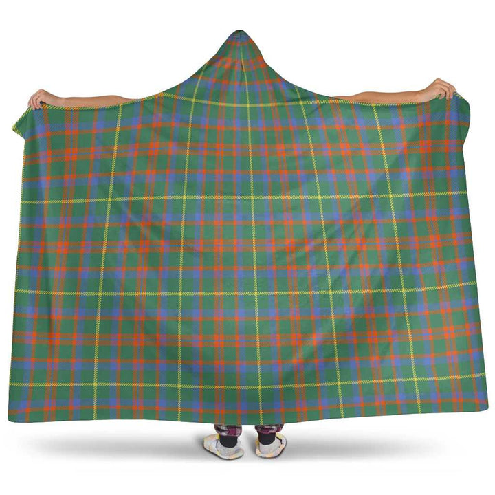 Scottish MacKintosh Hunting Ancient Clan Tartan Hooded Blanket Tartan Plaid 1