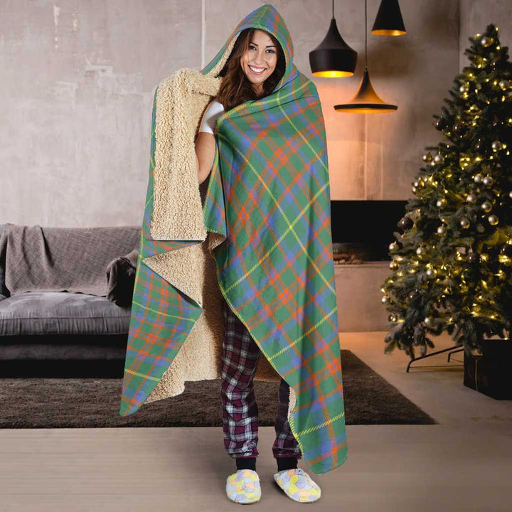 Scottish MacKintosh Hunting Ancient Clan Tartan Hooded Blanket Tartan Plaid 6