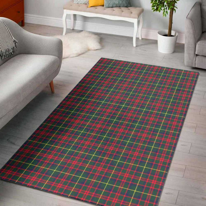 Scottish MacKintosh Hunting Modern Clan Tartan Area Rug Tartan Plaid 1