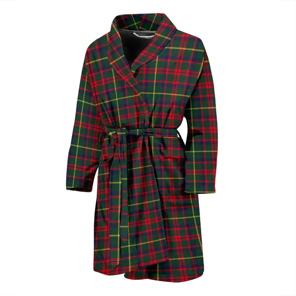 Scottish MacKintosh Hunting Modern Clan Tartan Bathrobe 2