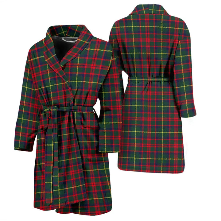 Scottish MacKintosh Hunting Modern Clan Tartan Bathrobe 3