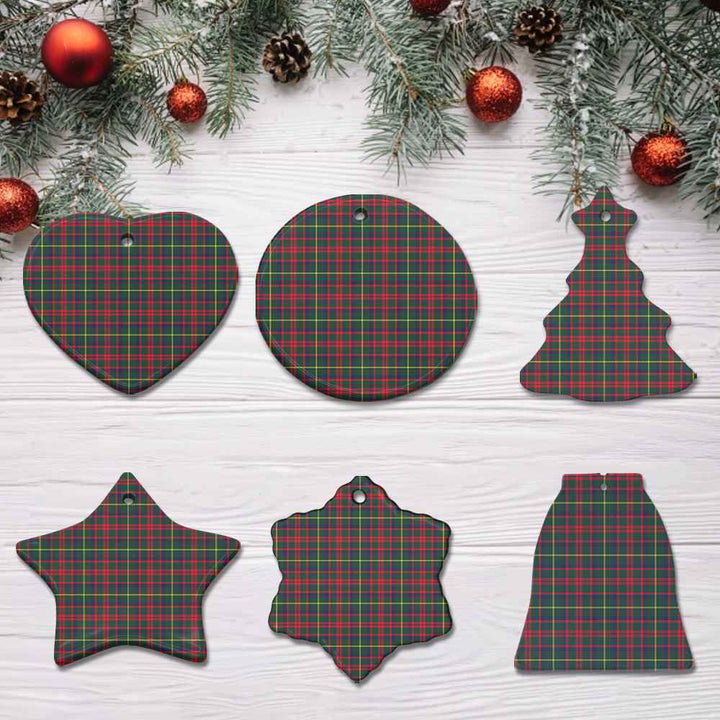 Scottish MacKintosh Hunting Modern Clan Tartan Ceramic Ornament All Tartan Plaid