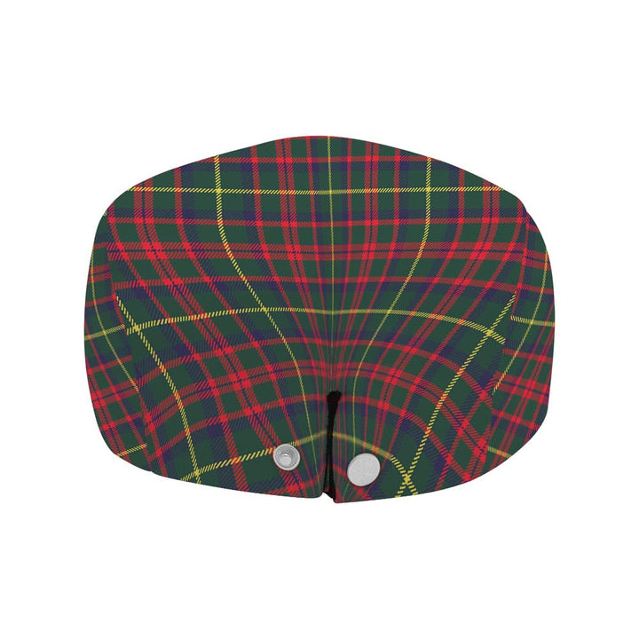 Scottish MacKintosh Hunting Modern Clan Tartan Flat Cap Tartan Plaid 4