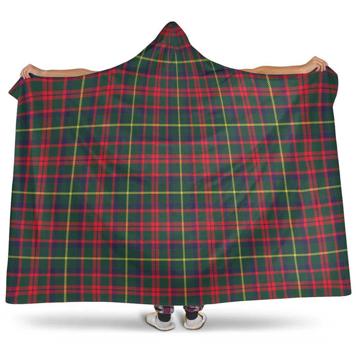 Scottish MacKintosh Hunting Modern Clan Tartan Hooded Blanket Tartan Plaid 1