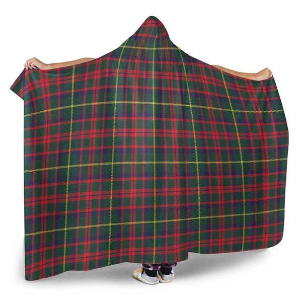 Scottish MacKintosh Hunting Modern Clan Tartan Hooded Blanket Tartan Plaid 2