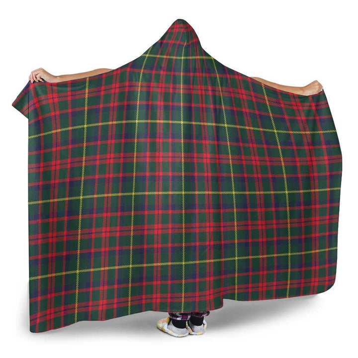 Scottish MacKintosh Hunting Modern Clan Tartan Hooded Blanket Tartan Plaid 2