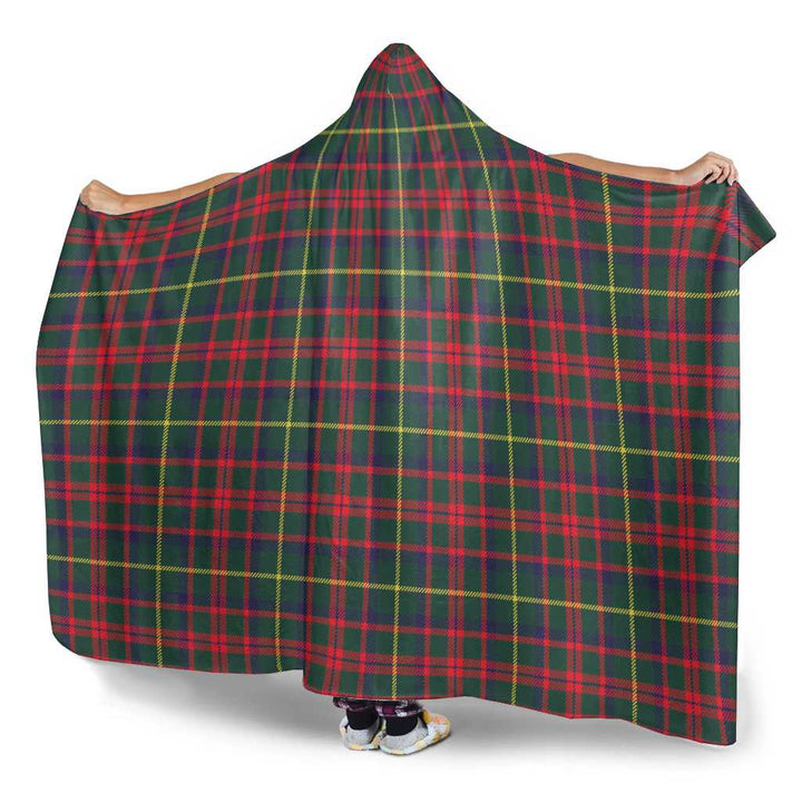 Scottish MacKintosh Hunting Modern Clan Tartan Hooded Blanket Tartan Plaid 3