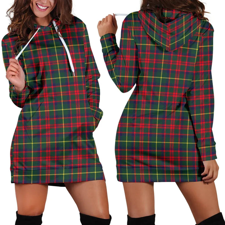Scottish MacKintosh Hunting Modern Clan Tartan Hoodie Dress