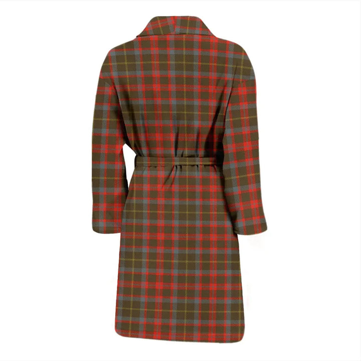 Scottish MacKintosh Hunting Weathered Clan Tartan Bathrobe 1