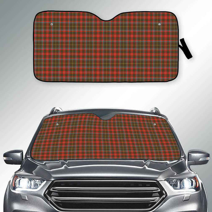 Scottish MacKintosh Hunting Weathered Clan Tartan Car Windshield Sun Shade Tartan Plaid 2