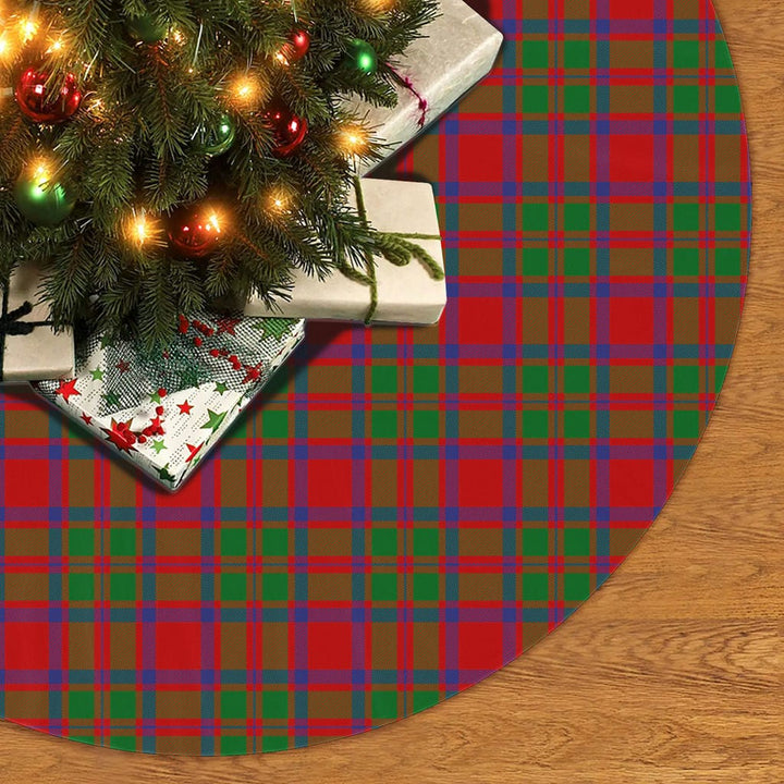 Scottish MacKintosh Modern Clan Tartan Christmas Tree Skirt No Tassels 2 Tartan Plaid