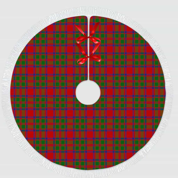 Scottish MacKintosh Modern Clan Tartan Christmas Tree Skirt Tassels 1 Tartan Plaid