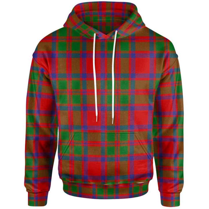 Scottish MacKintosh Modern Clan Tartan Hoodie Front Side Tartan Plaid