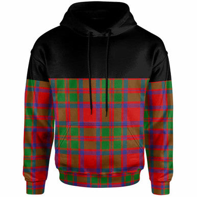 Scottish MacKintosh Modern Clan Tartan Hoodie - Horizontal Style Front Side Tartan Plaid