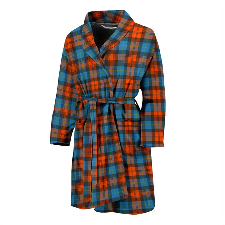 Scottish MacLachlan Ancient Clan Tartan Bathrobe 2