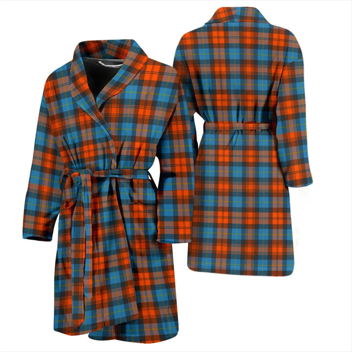 Scottish MacLachlan Ancient Clan Tartan Bathrobe 3