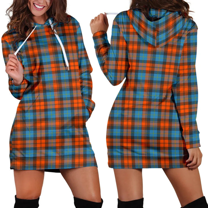 Scottish MacLachlan Ancient Clan Tartan Hoodie Dress