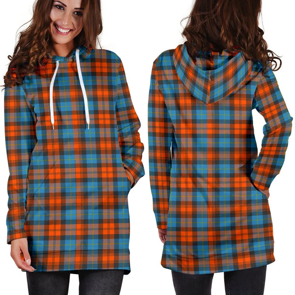 Scottish MacLachlan Ancient Clan Tartan Hoodie Dress