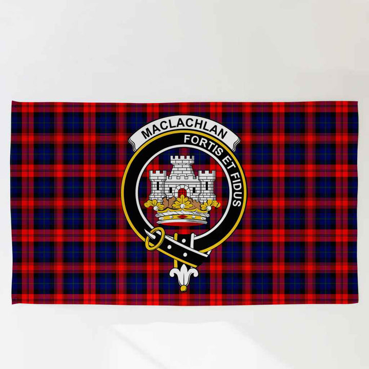 Scottish MacLachlan Clan Crest Tartan Flag Parade Tartan Plaid 3