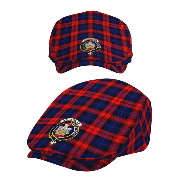 Scottish MacLachlan Clan Crest Tartan Flat Cap Tartan Plaid 5