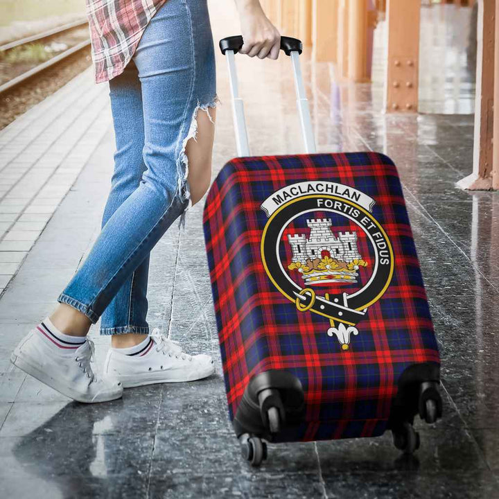 Scottish MacLachlan Clan Crest Tartan Luggage Cover Tartan Plaid 3