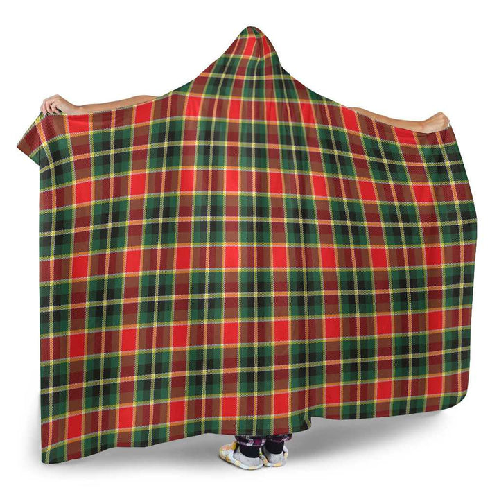 Scottish MacLachlan Hunting Modern Clan Tartan Hooded Blanket Tartan Plaid 2