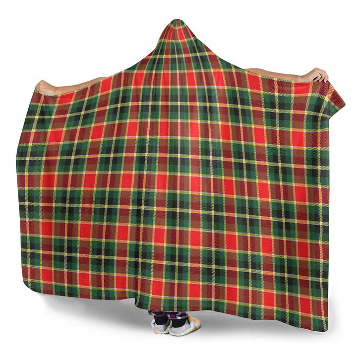 Scottish MacLachlan Hunting Modern Clan Tartan Hooded Blanket Tartan Plaid 3
