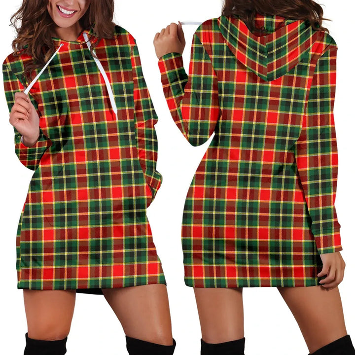 Scottish MacLachlan Hunting Modern Clan Tartan Hoodie Dress