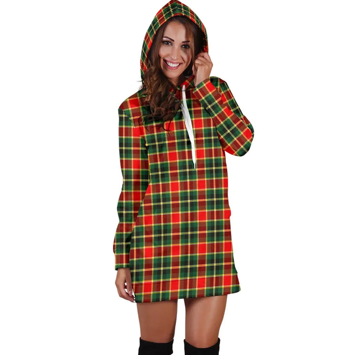 Scottish MacLachlan Hunting Modern Clan Tartan Hoodie Dress