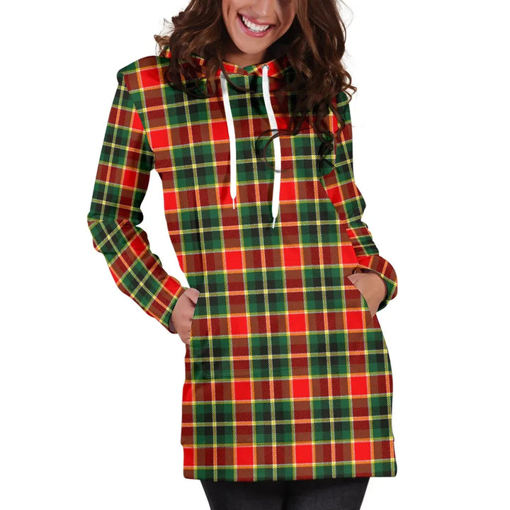 Scottish MacLachlan Hunting Modern Clan Tartan Hoodie Dress