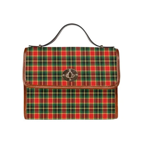 Scottish MacLachlan Hunting Modern Clan Tartan Waterproof Canvas Bag Tartan Plaid 1