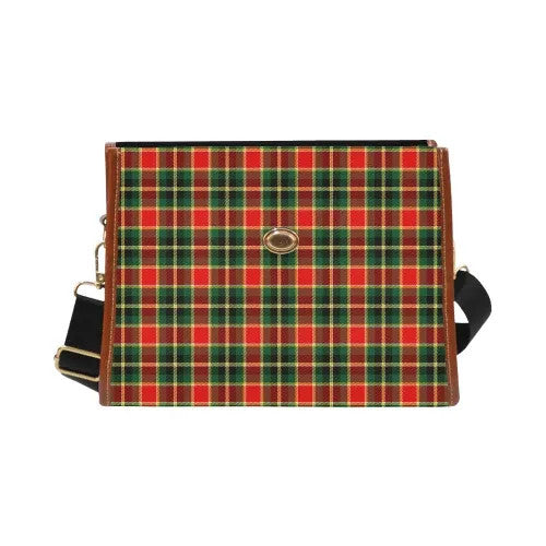 Scottish MacLachlan Hunting Modern Clan Tartan Waterproof Canvas Bag Tartan Plaid 2