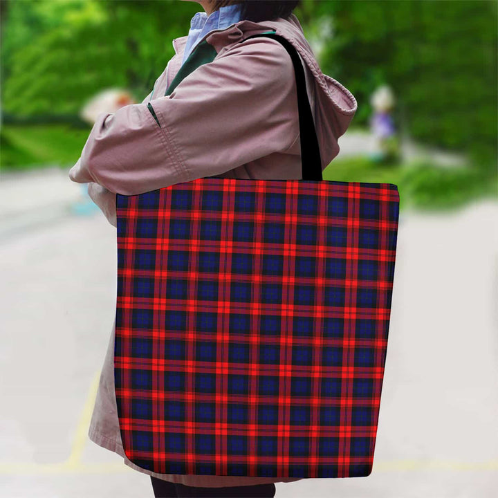 Scottish MacLachlan Modern Clan Tartan Canvas Bag With Shoulder Strap Tartan Plaid 2