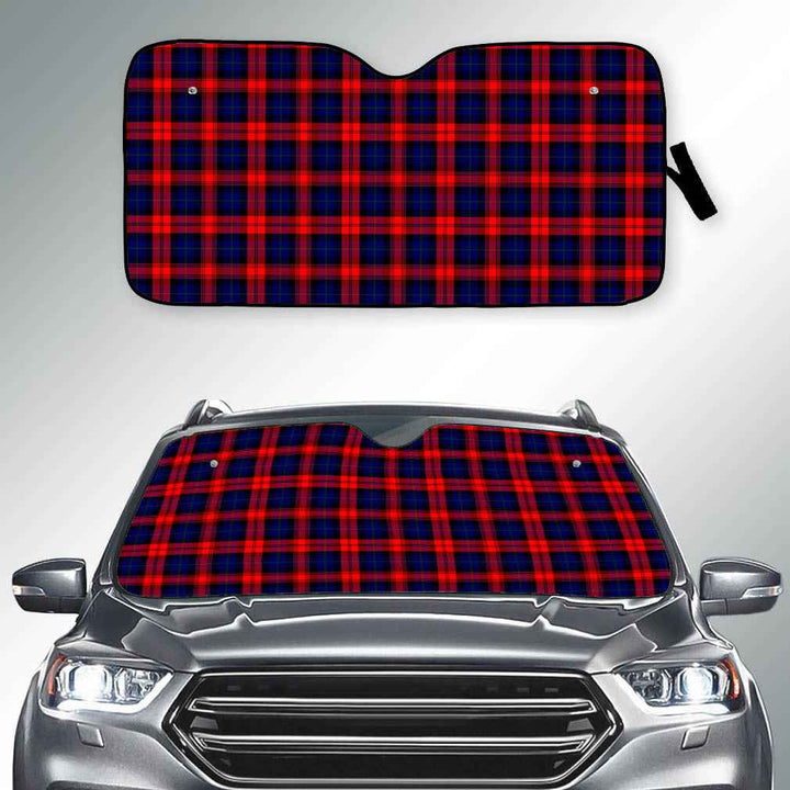 Scottish MacLachlan Modern Clan Tartan Car Windshield Sun Shade Tartan Plaid 2