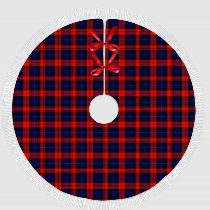 Scottish MacLachlan Modern Clan Tartan Christmas Tree Skirt Tassels 1 Tartan Plaid