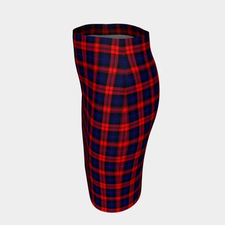 Scottish MacLachlan Modern Clan Tartan Fitted Skirt Tartan Plaid 2