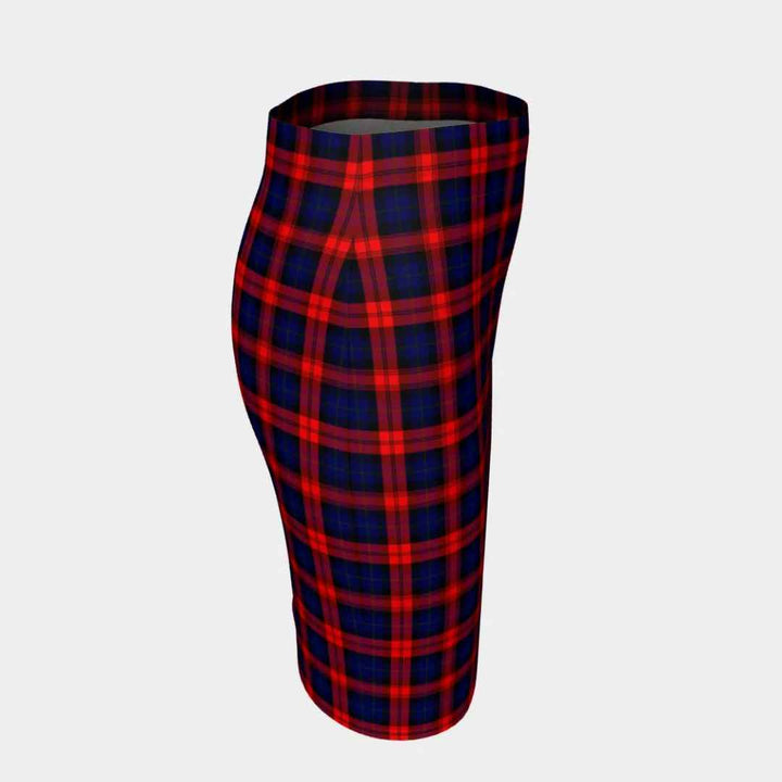 Scottish MacLachlan Modern Clan Tartan Fitted Skirt Tartan Plaid 3