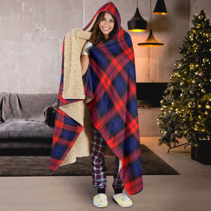 Scottish MacLachlan Modern Clan Tartan Hooded Blanket Tartan Plaid 6