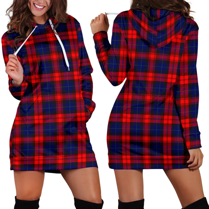 Scottish MacLachlan Modern Clan Tartan Hoodie Dress