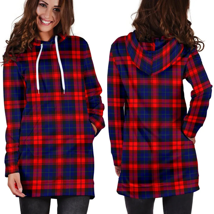 Scottish MacLachlan Modern Clan Tartan Hoodie Dress
