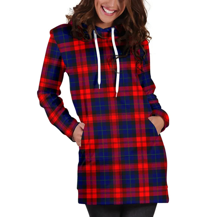 Scottish MacLachlan Modern Clan Tartan Hoodie Dress