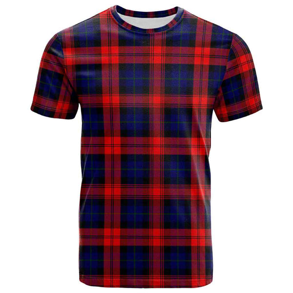 Scottish MacLachlan Modern Clan Tartan T-Shirt Front Side Tartan Plaid